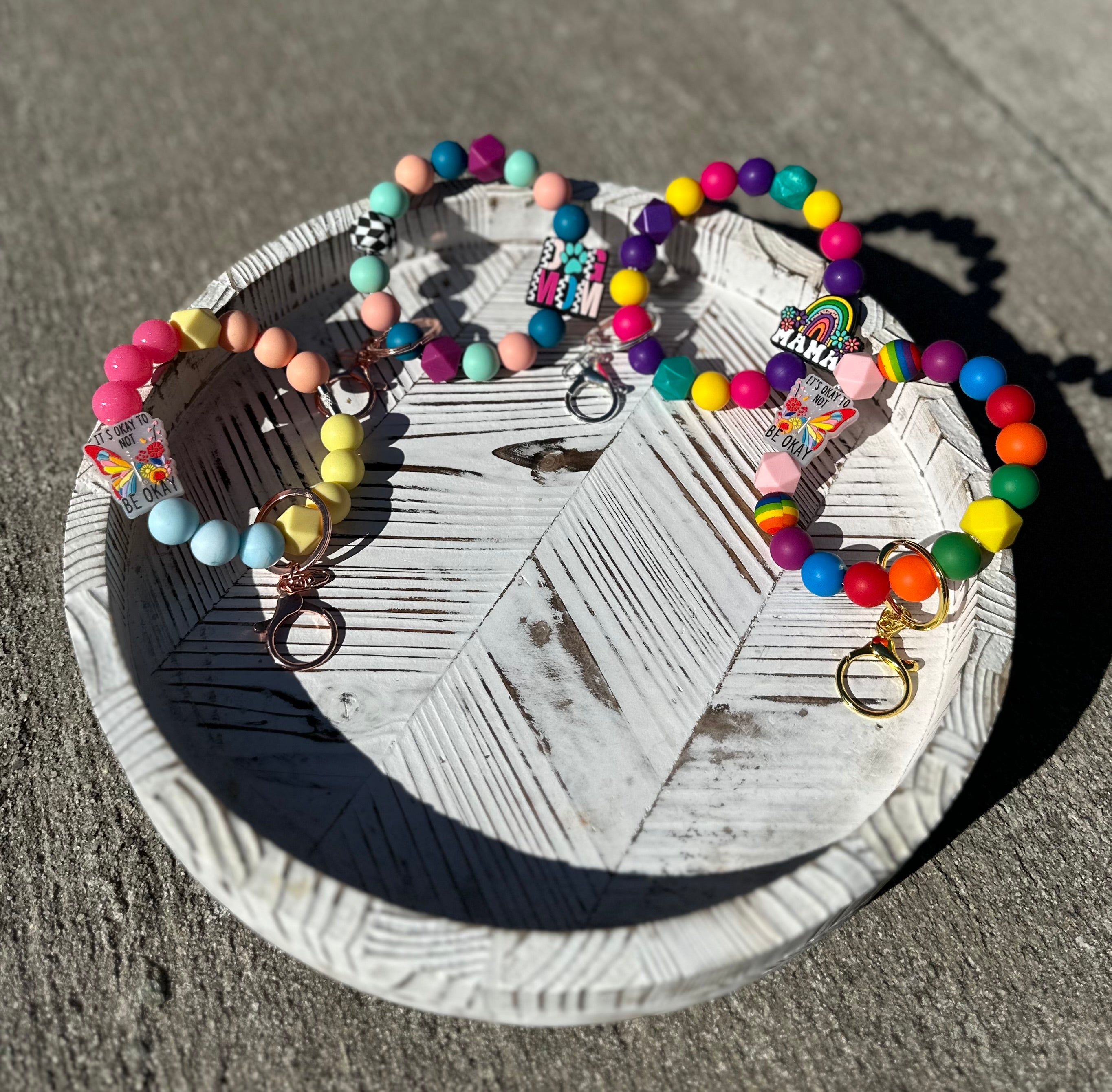 Keychains and Wristlets