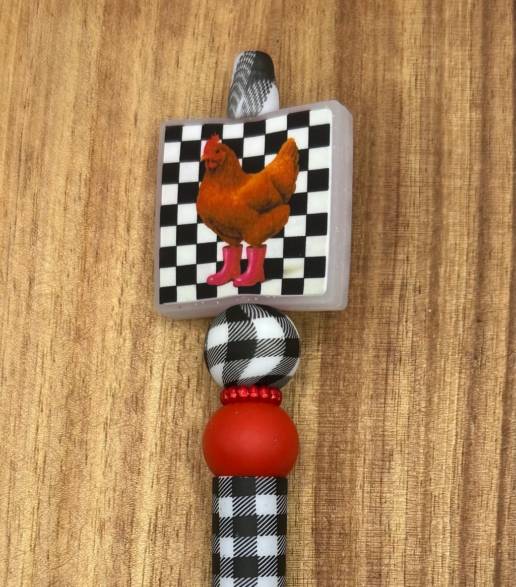 Checkered Chicken Pen