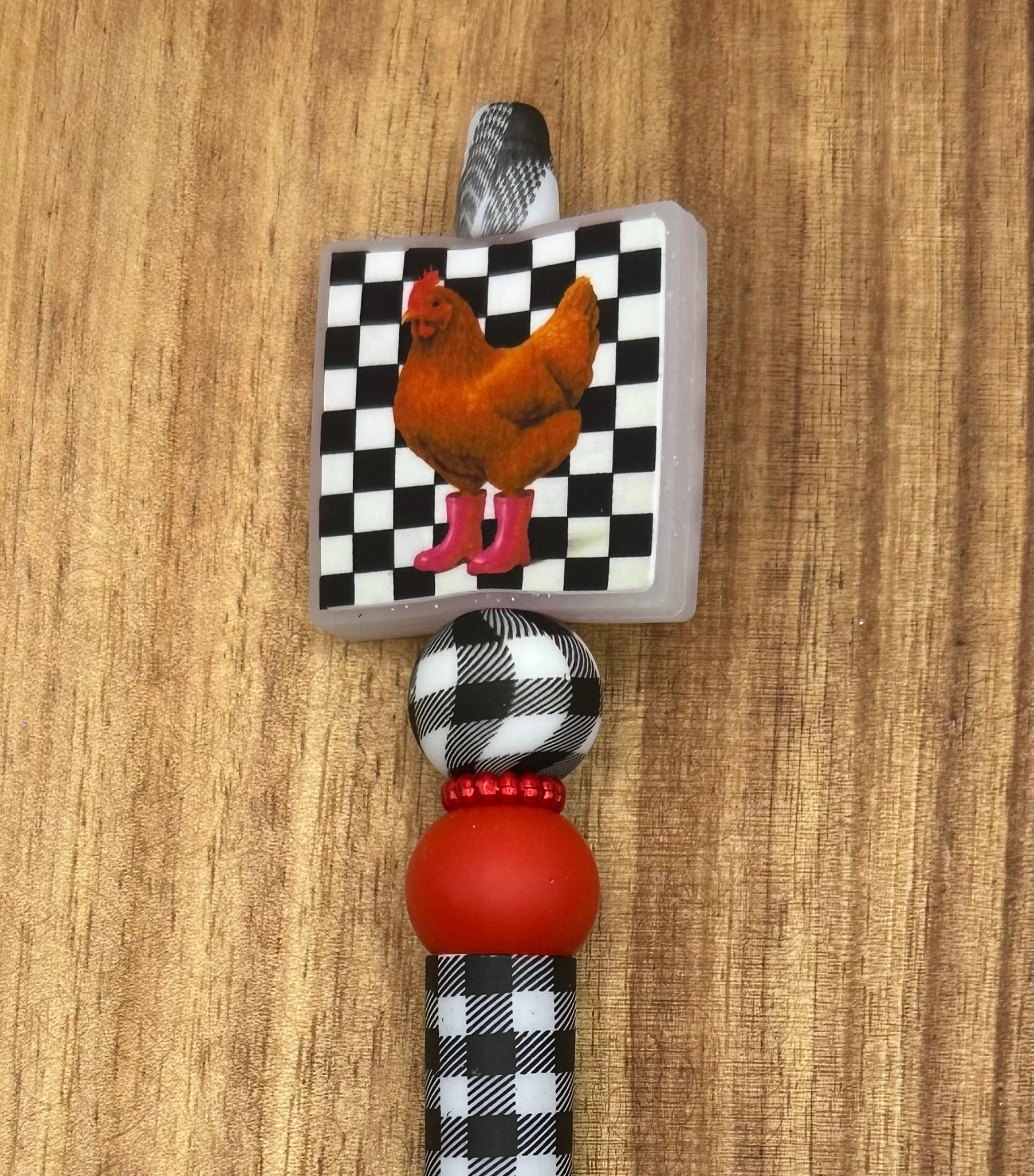 Checkered Chicken Pen