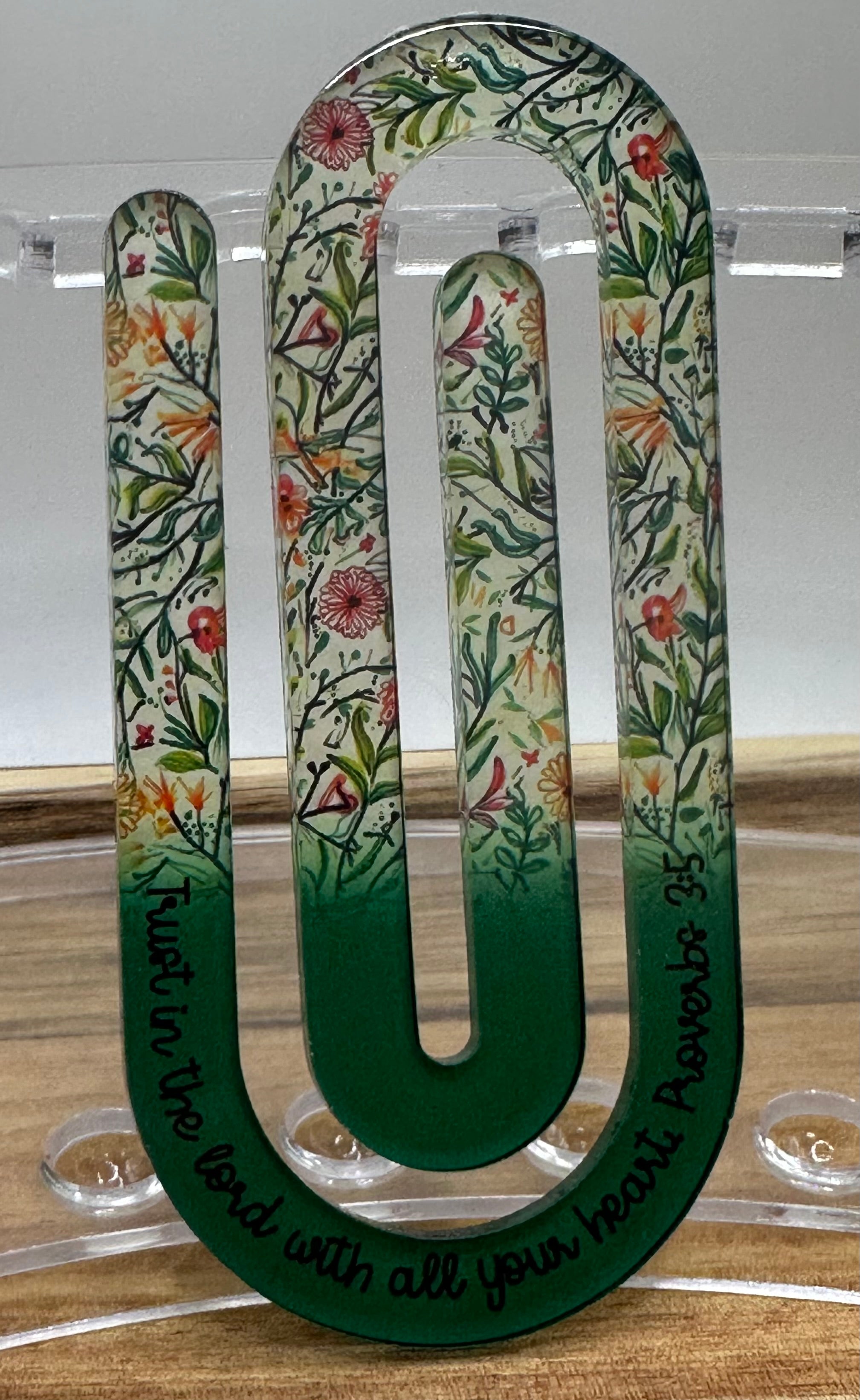 Trust in the Lord bookmark/paperclip