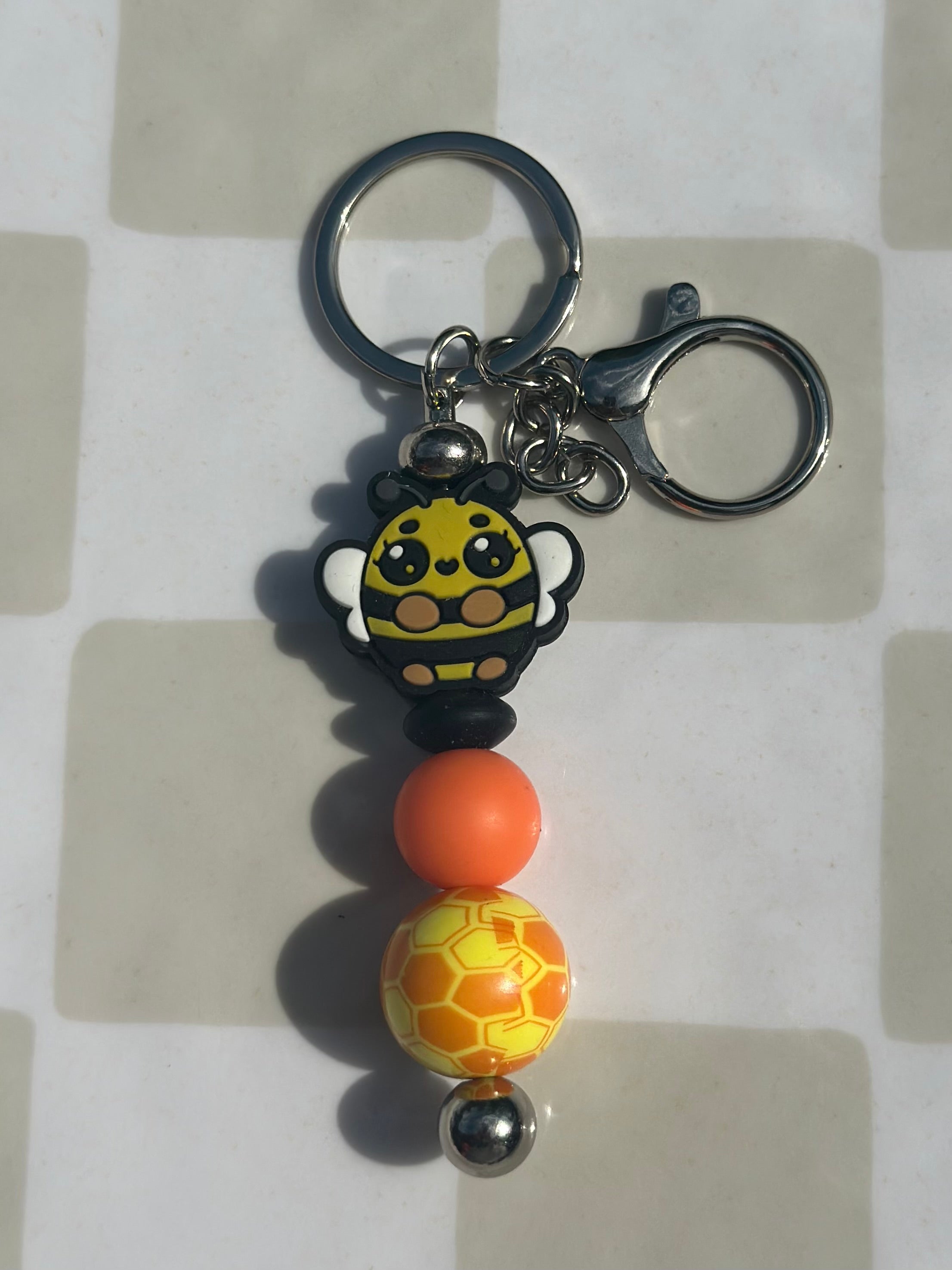 Bee keychain