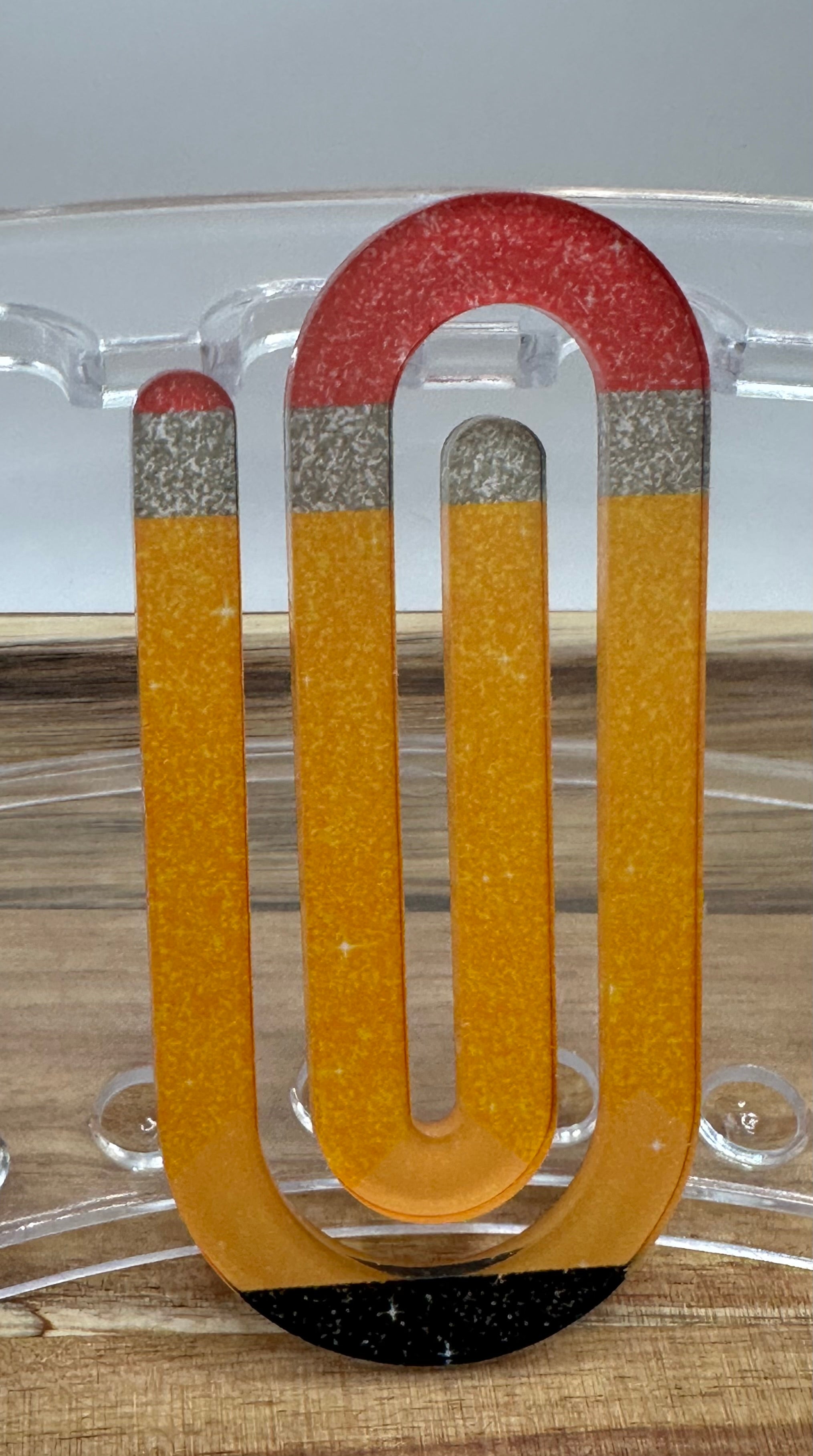 Pencil bookmark/ paperclip