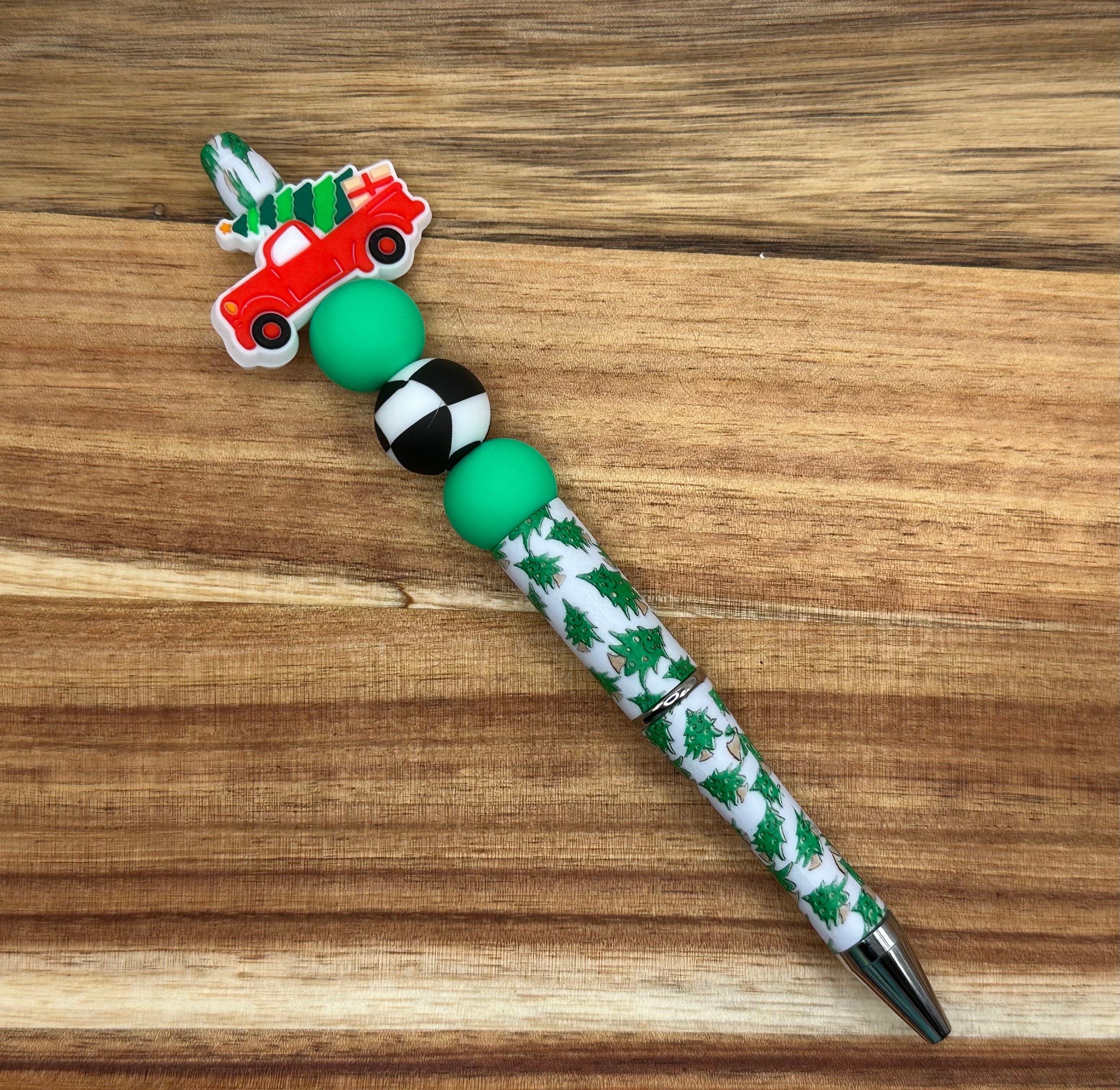 Christmas tree truck pen