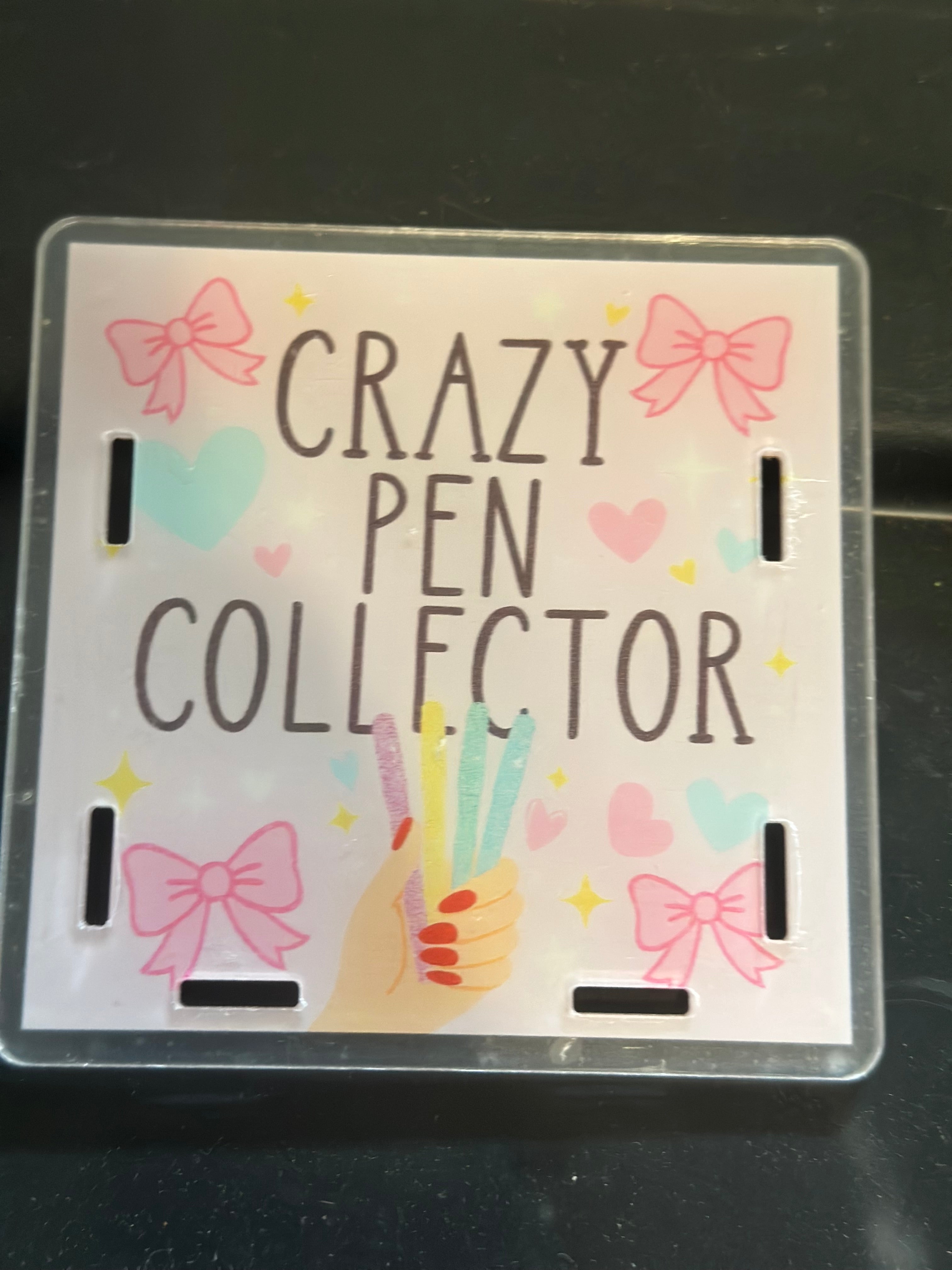 Crazy pen collector pen holder/anything holder
