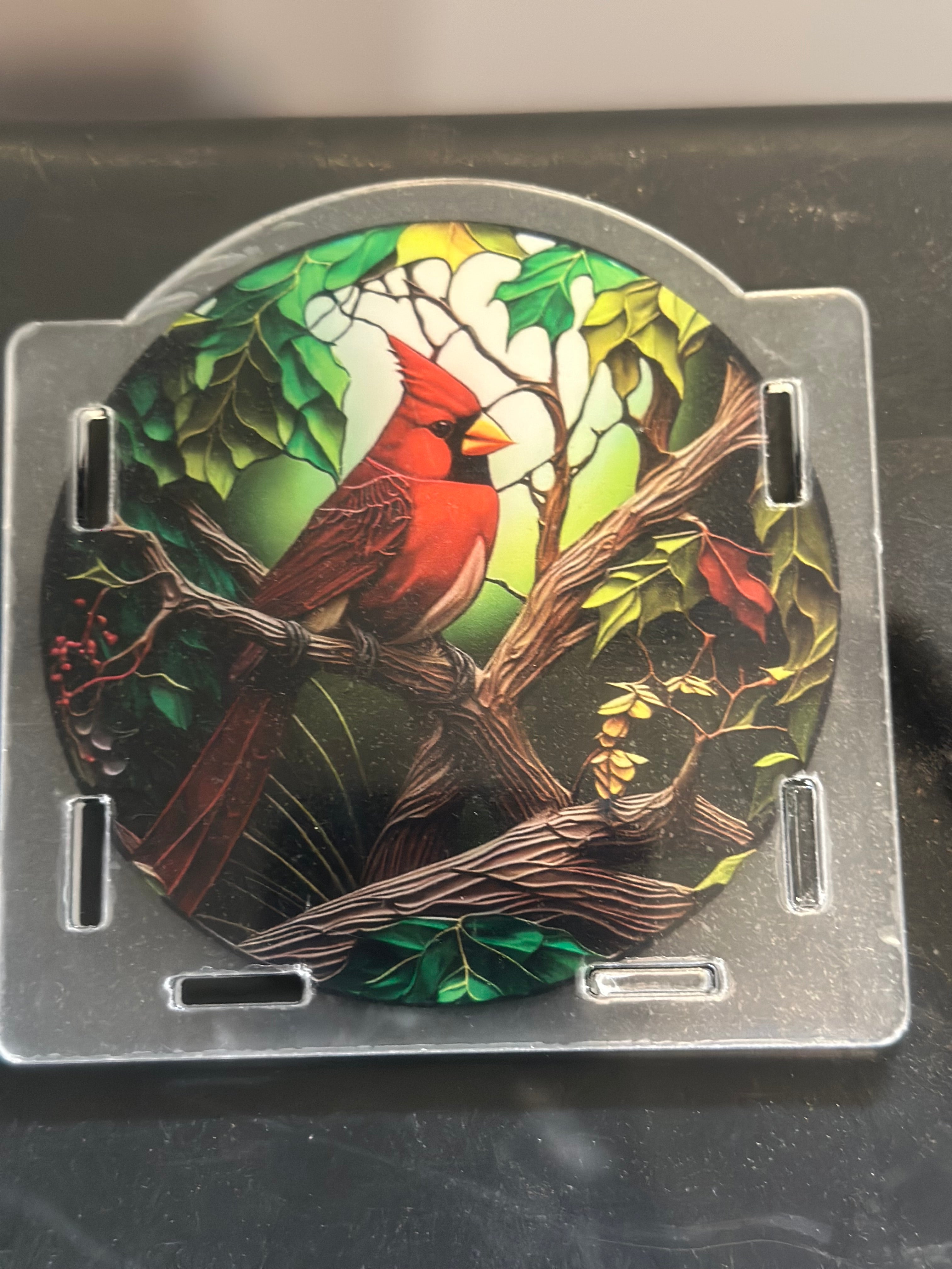 Cardinal pen holder/anything holder