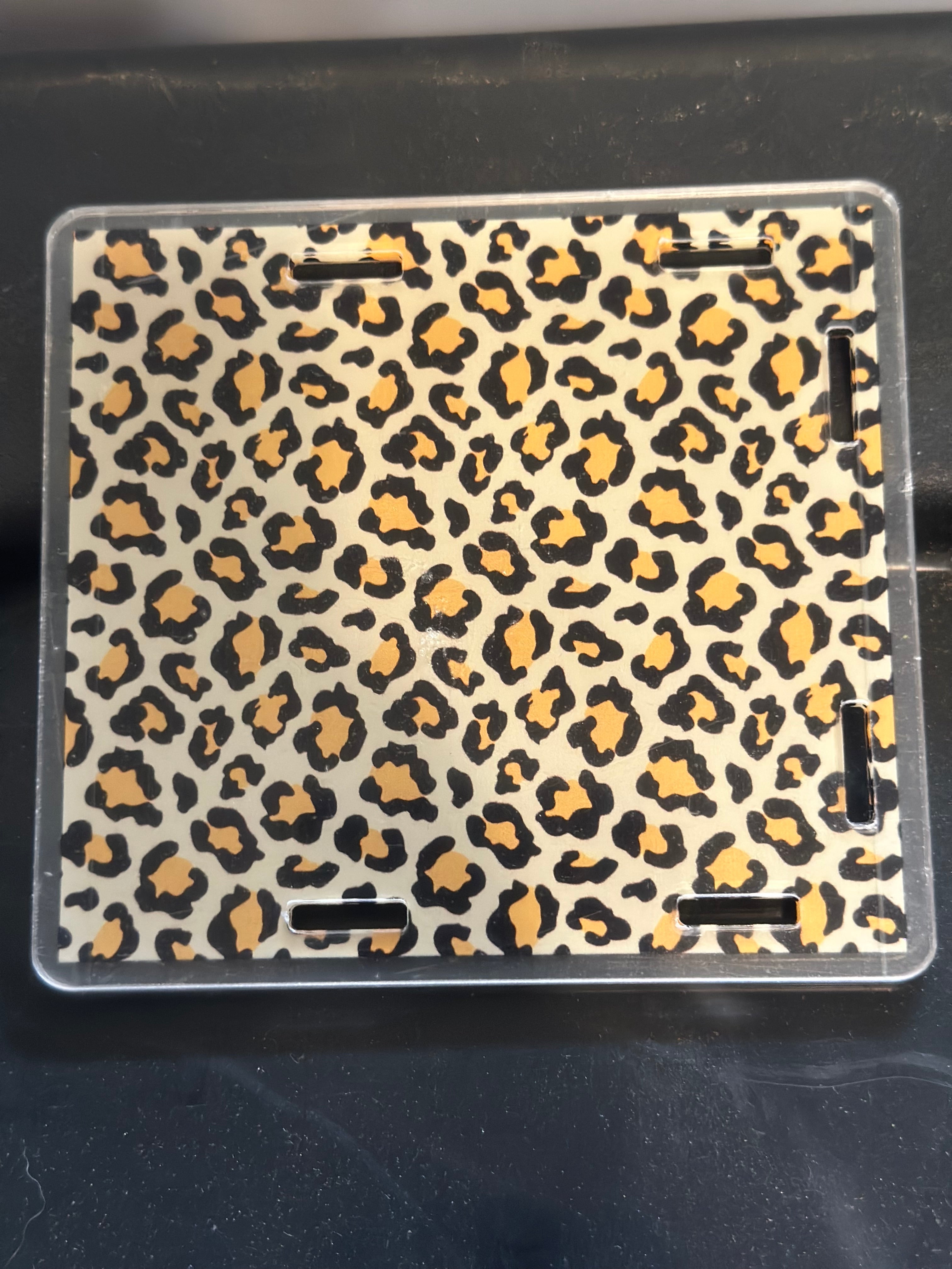 Cheetah pen holder/anything holder