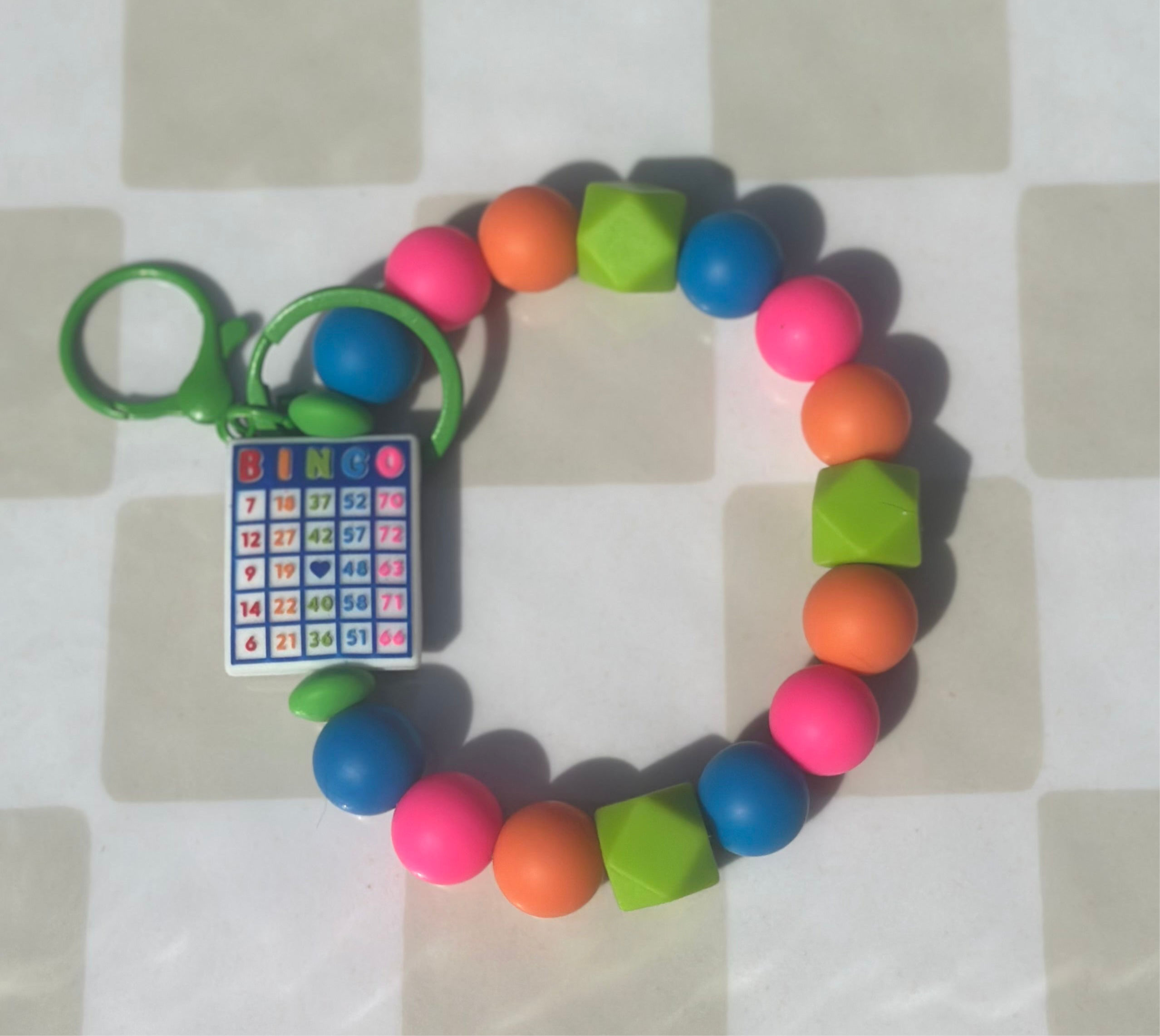 BINGO wristlet/keychain