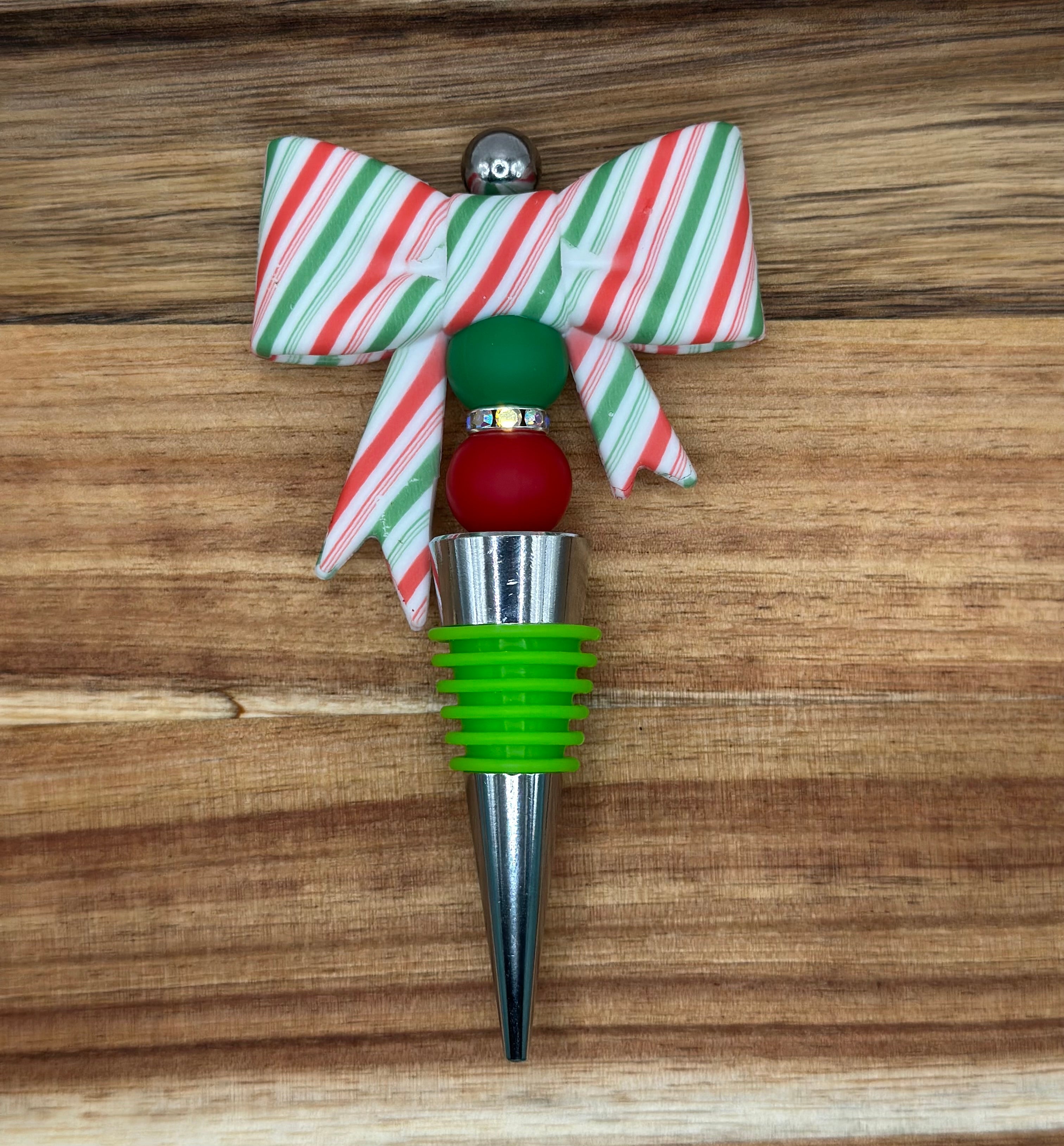 Christmas stripe bevy stopper