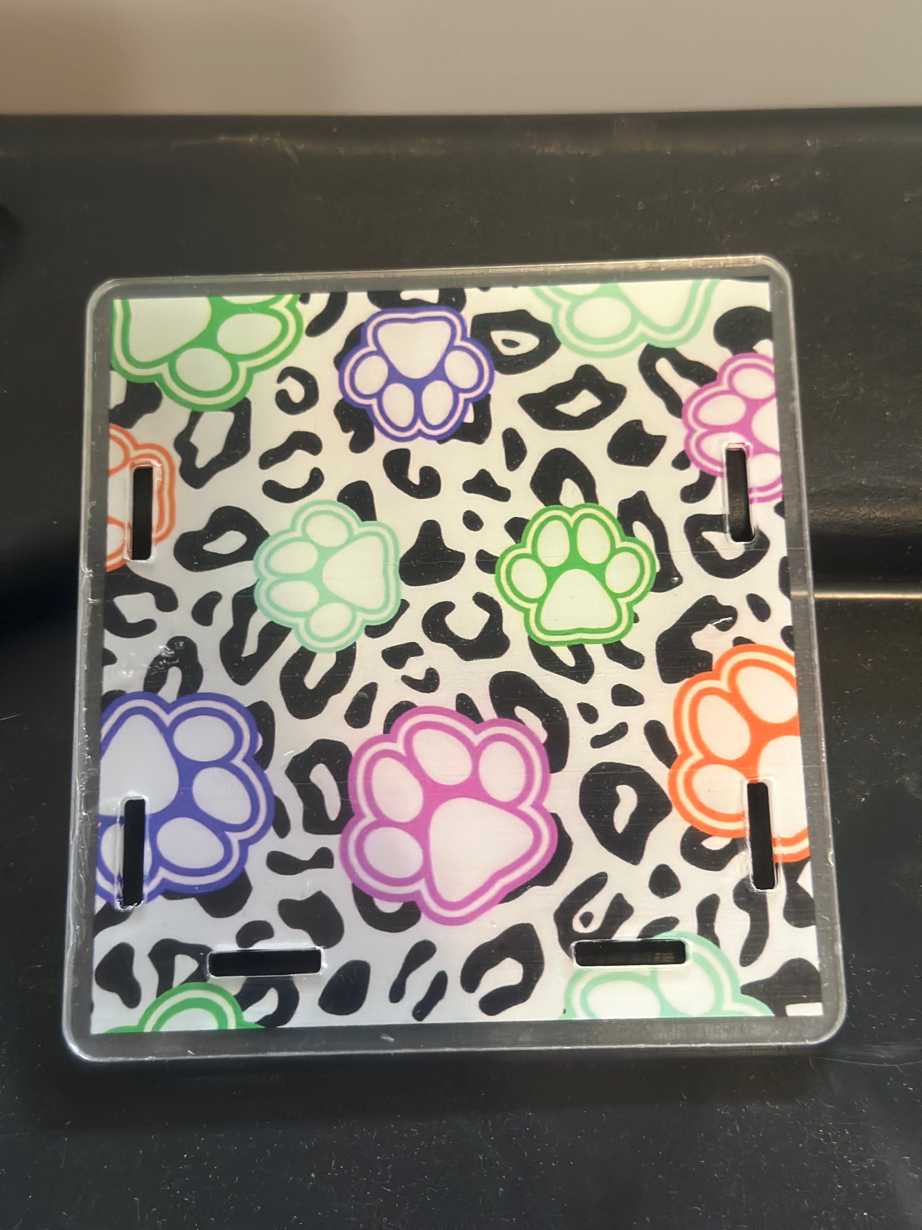 Cheetah paws pen holder/anything holder