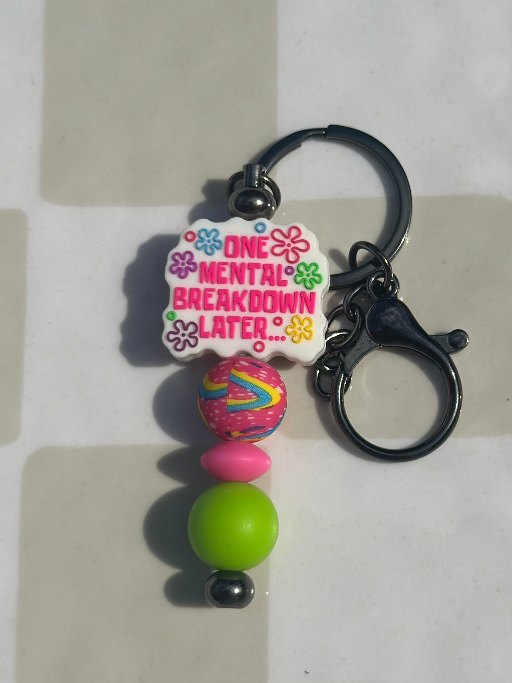 Mental Breakdown keychain