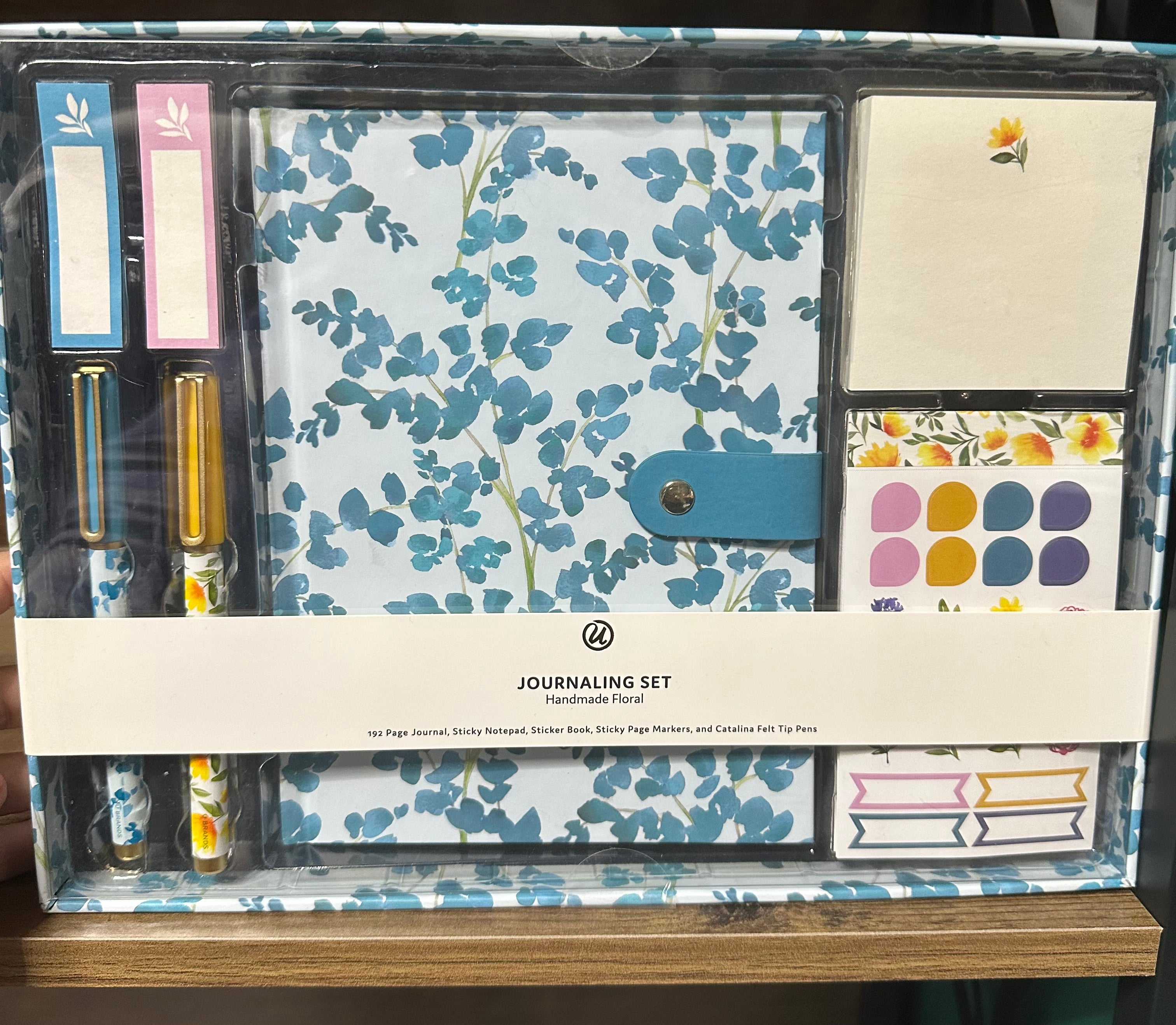 Handmade Floral Journalling Set