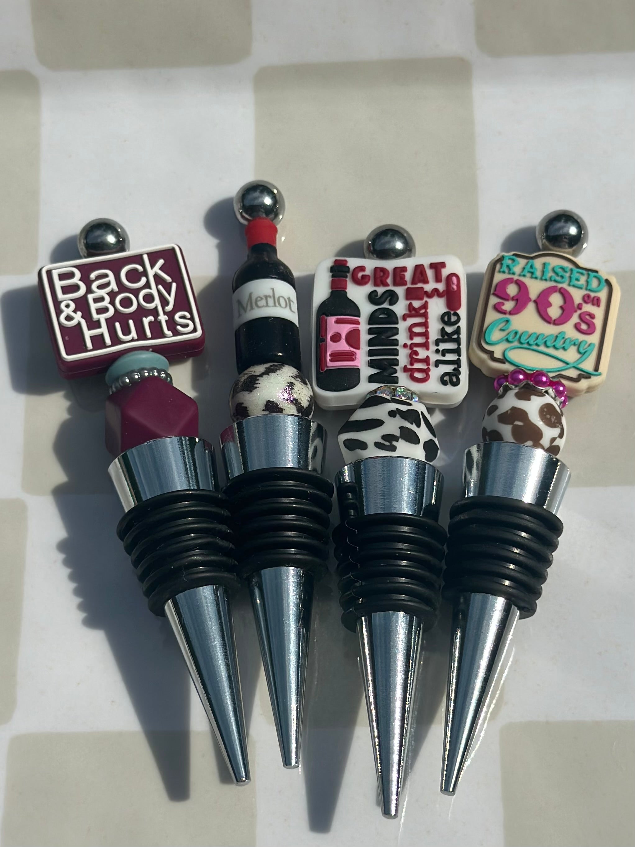 CUSTOM made bevy stopper by Lisa