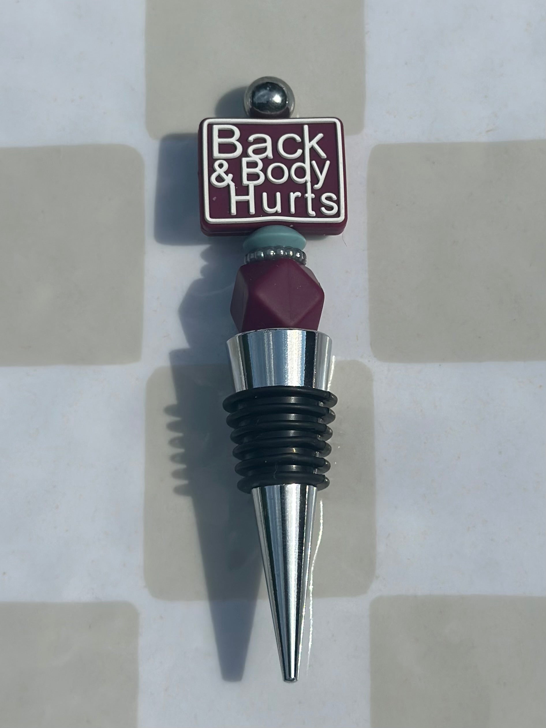 Back and Body hurts bevy stopper